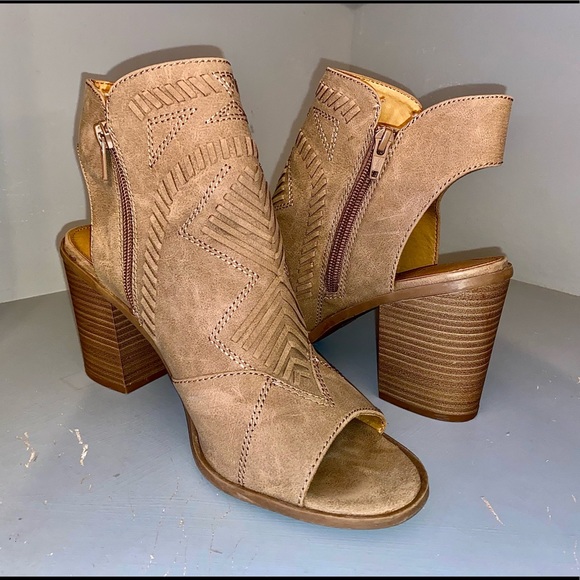 Open Toe Wedge Shoes - Picture 1 of 1